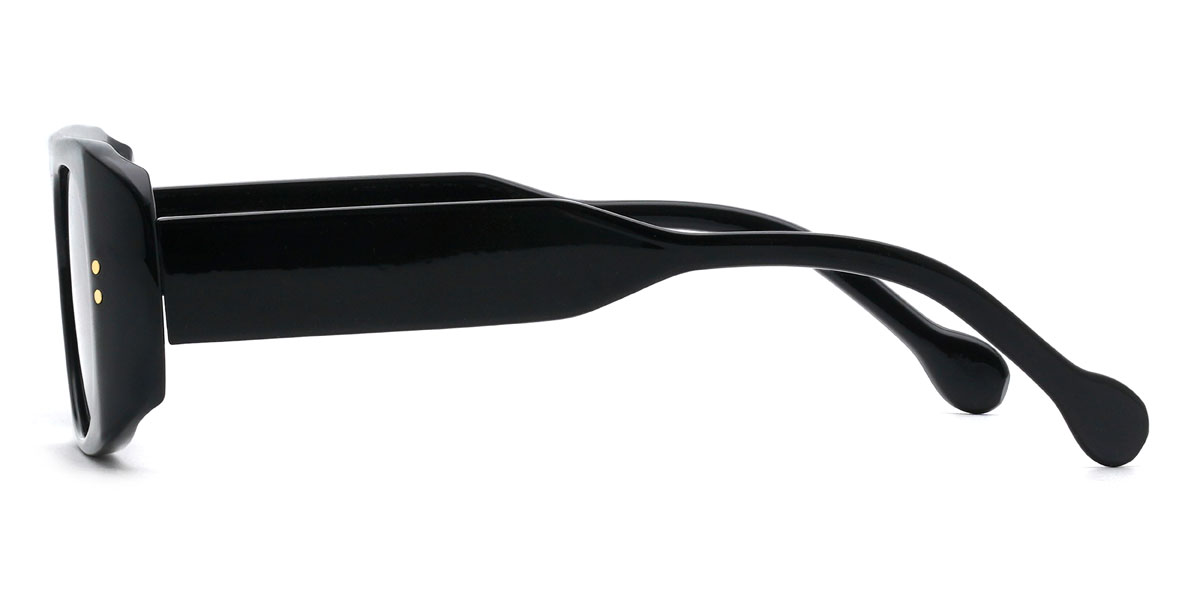Black Grey Shamar Glasses - Rectangle Sunglasses