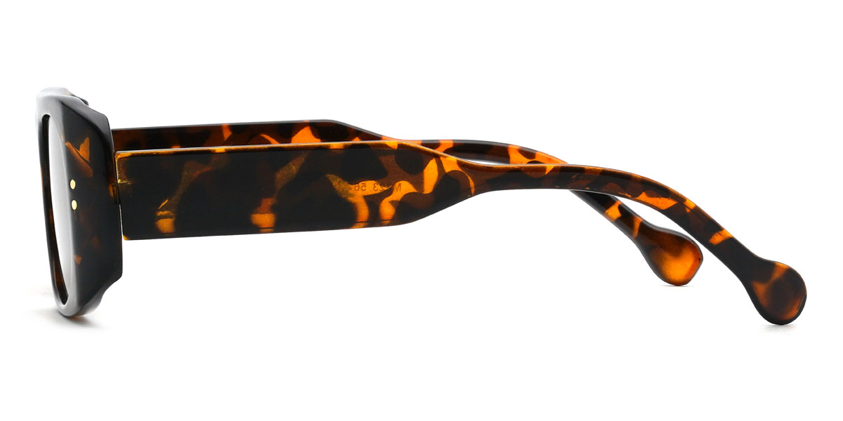 Tortoiseshell Brown Shamar Glasses - Rectangle Sunglasses