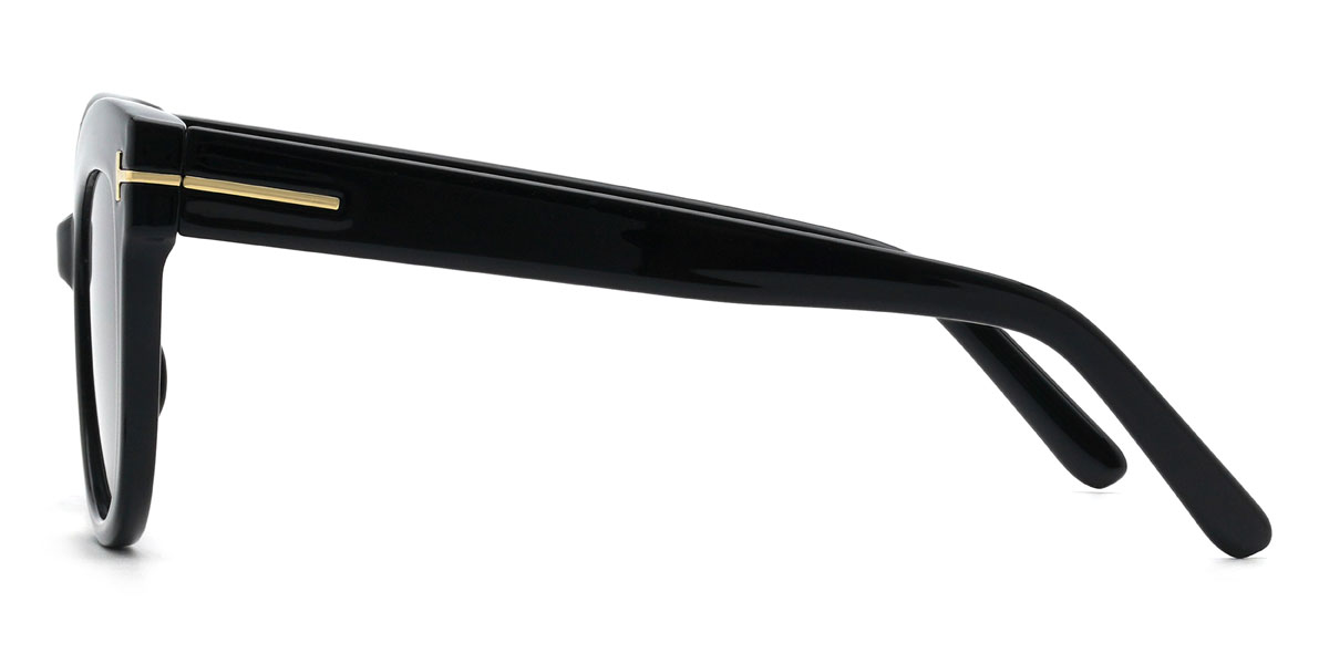Black Grey Georgie Glasses - Cat Eye Sunglasses