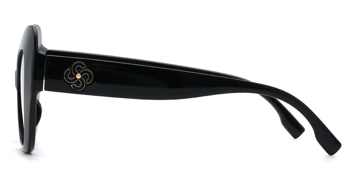 Black Grey Simone Glasses - Cat Eye Sunglasses