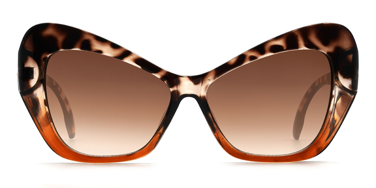 Ivory Tortoiseshell Brown Simone Glasses - Cat Eye Sunglasses