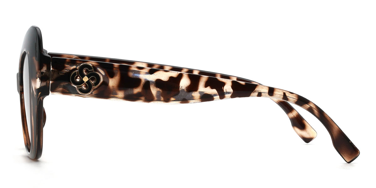 Ivory Tortoiseshell Brown Simone Glasses - Cat Eye Sunglasses