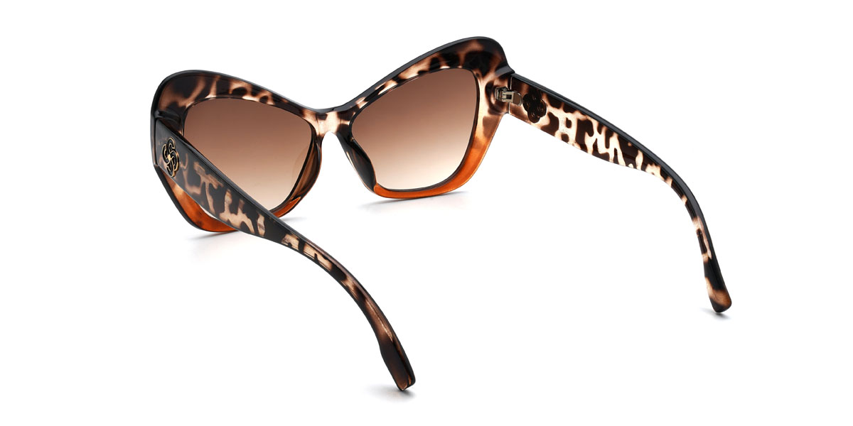 Ivory Tortoiseshell Brown Simone Glasses - Cat Eye Sunglasses