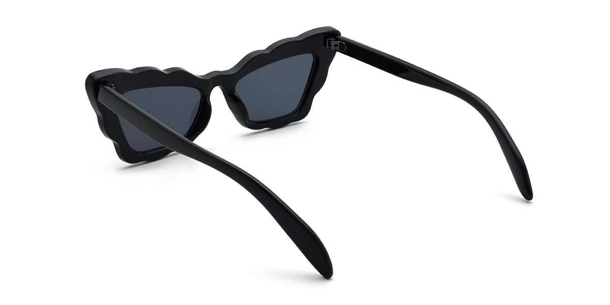 Black Grey Rylan Glasses - Cat Eye Sunglasses