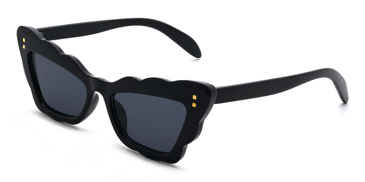 Black Grey Rylan Glasses - Cat Eye Sunglasses