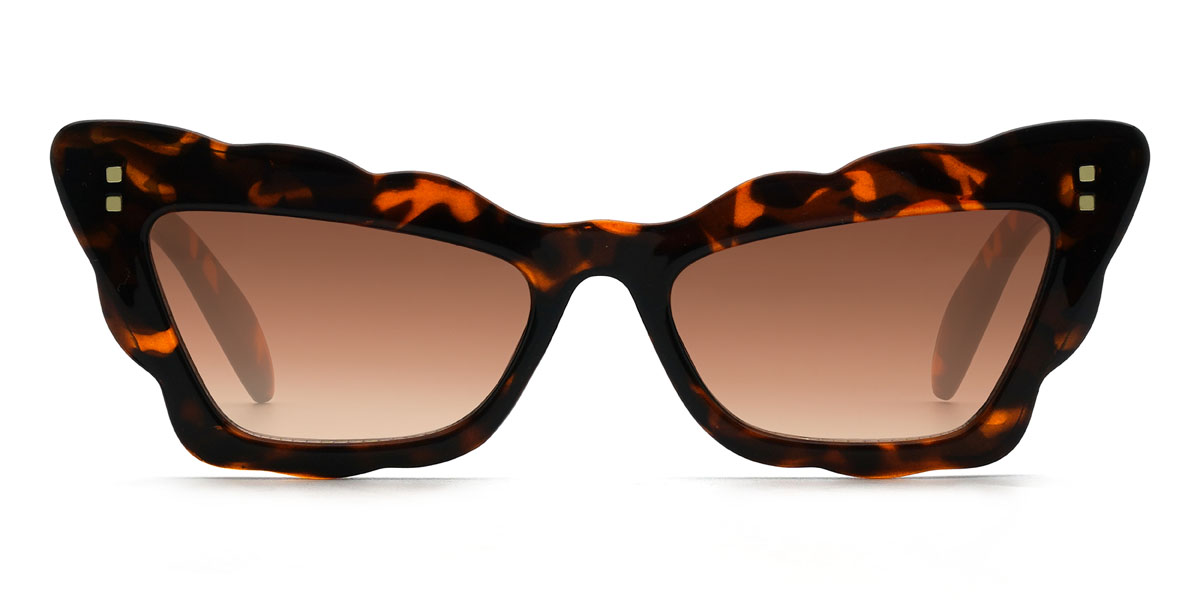 Tortoiseshell Brown Rylan Glasses - Cat Eye Sunglasses