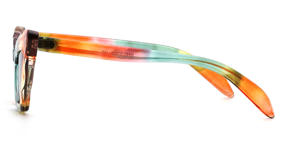 Rainbow Gradual Purple Rylan Glasses - Cat Eye Sunglasses