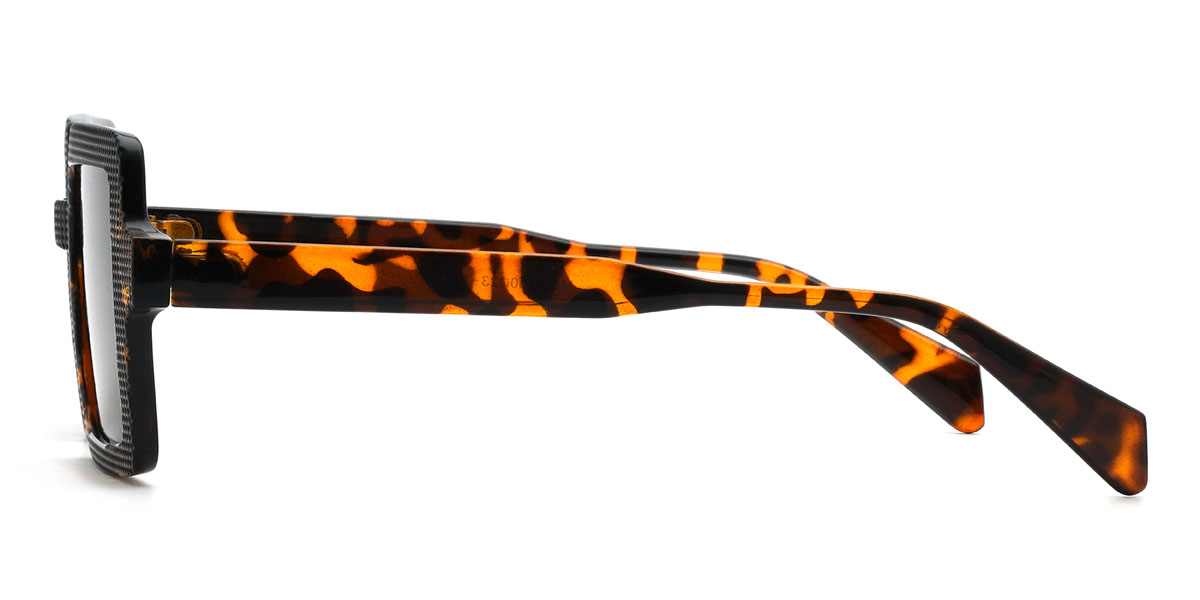 Tortoiseshell Brown Nassir Glasses - Rectangle Sunglasses