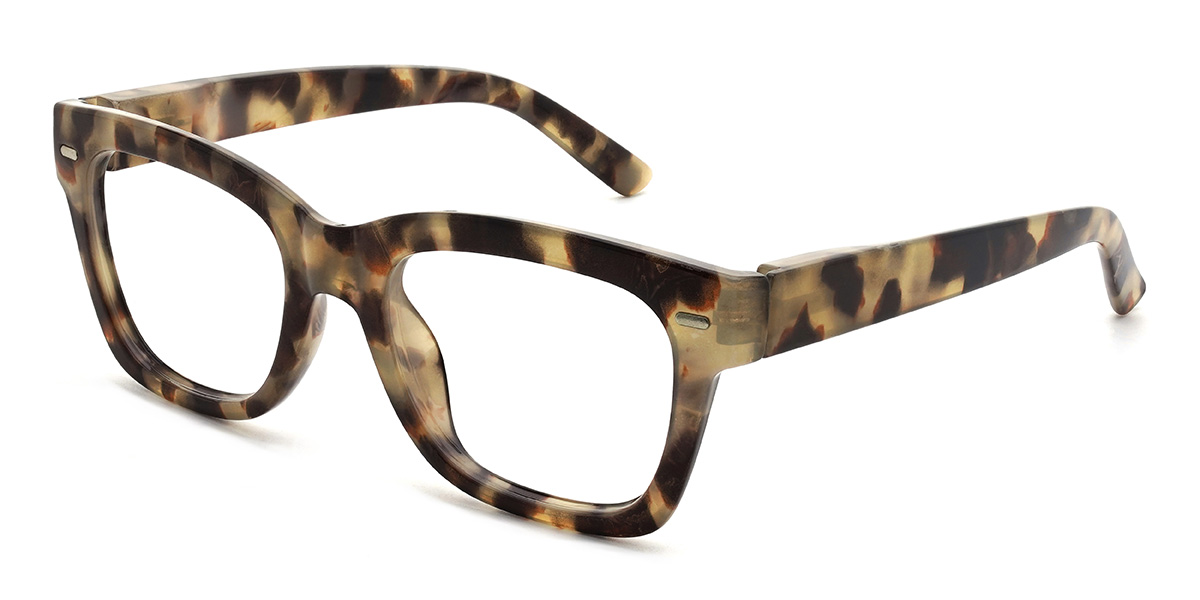 Fauve Écaille de tortue Kamara Lunettes - Rectangle Glasses
