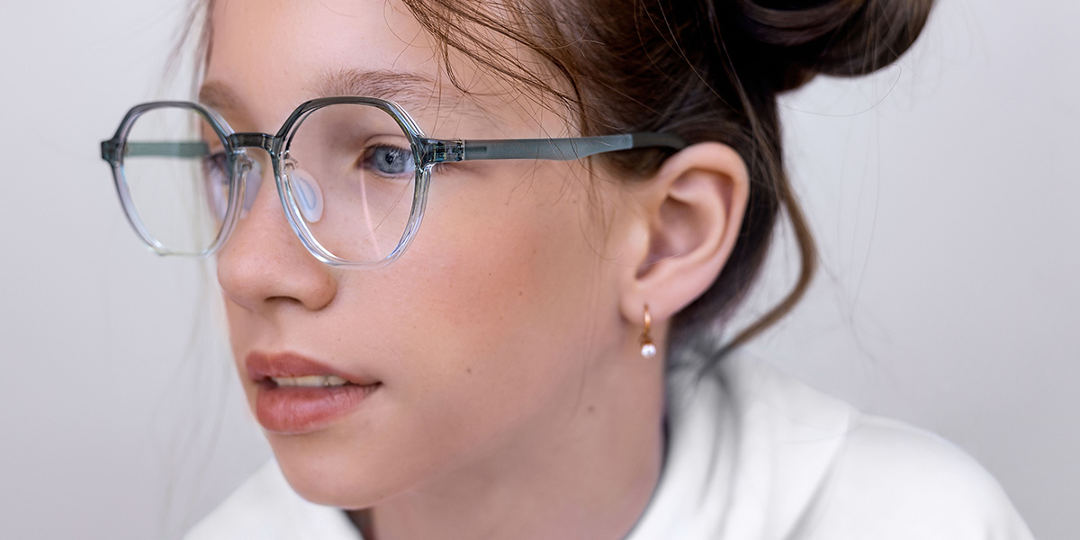 Dégradé Vert Jarred (Age 10-16) Lunettes - Kids Glasses