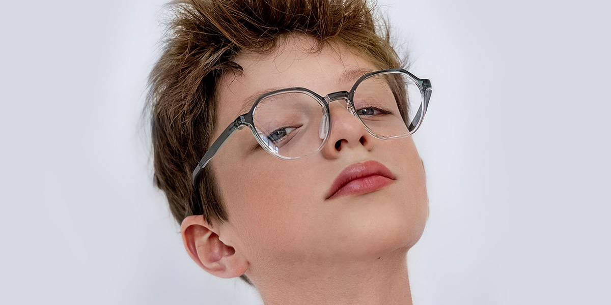 Dégradé Vert Jarred (Age 10-16) Lunettes - Kids Glasses