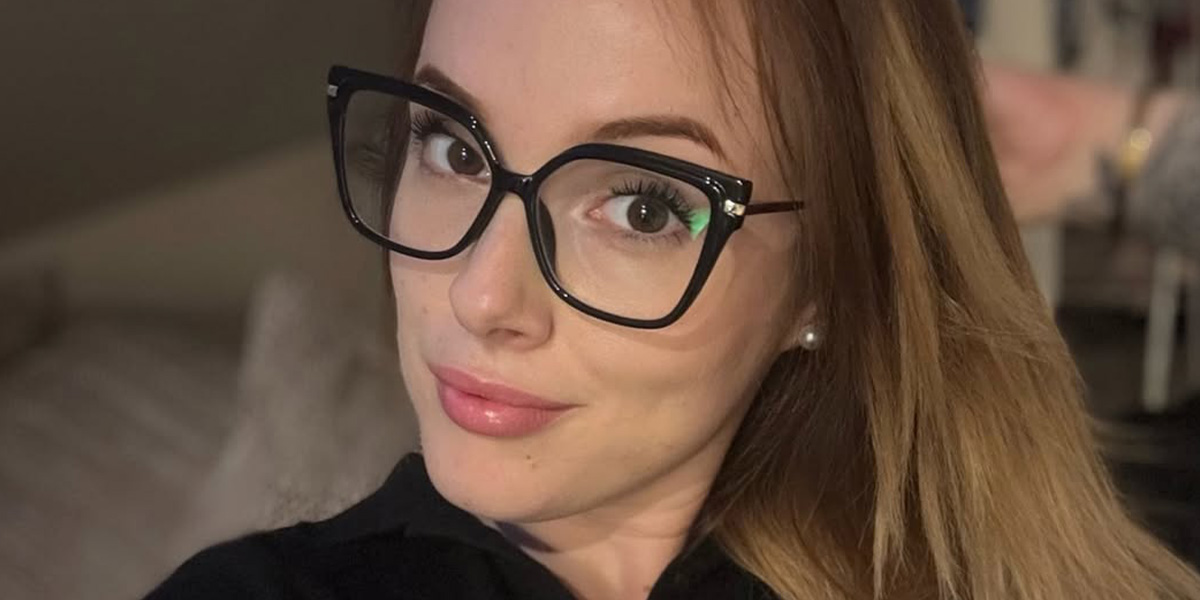 Black Sarah Glasses - Square Glasses
