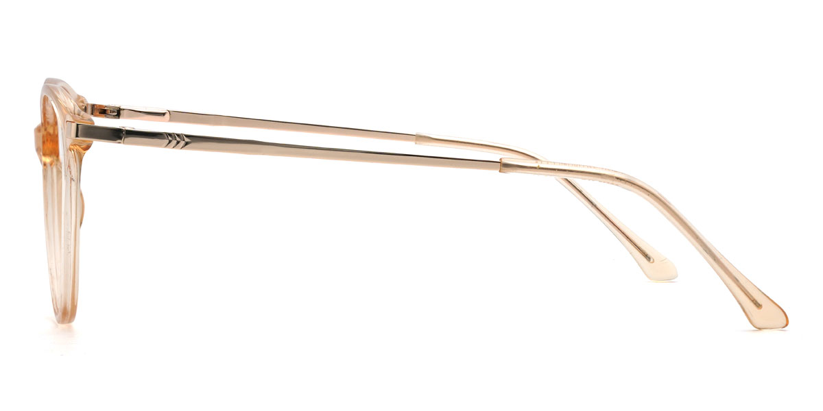 Champagne Chrissy Glasses - Oval Glasses