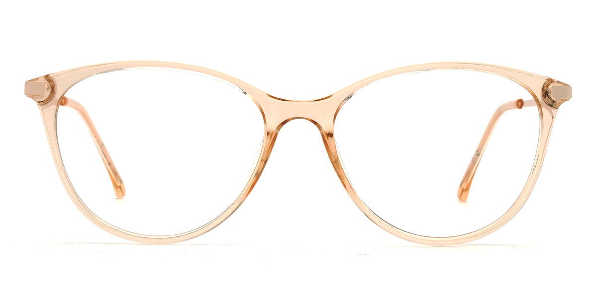 Champagne Chrissy - Oval Glasses