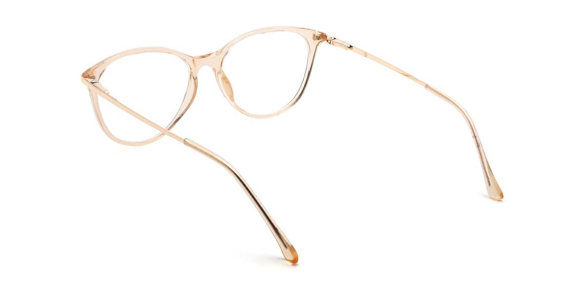 Champagne Chrissy Glasses - Oval Glasses