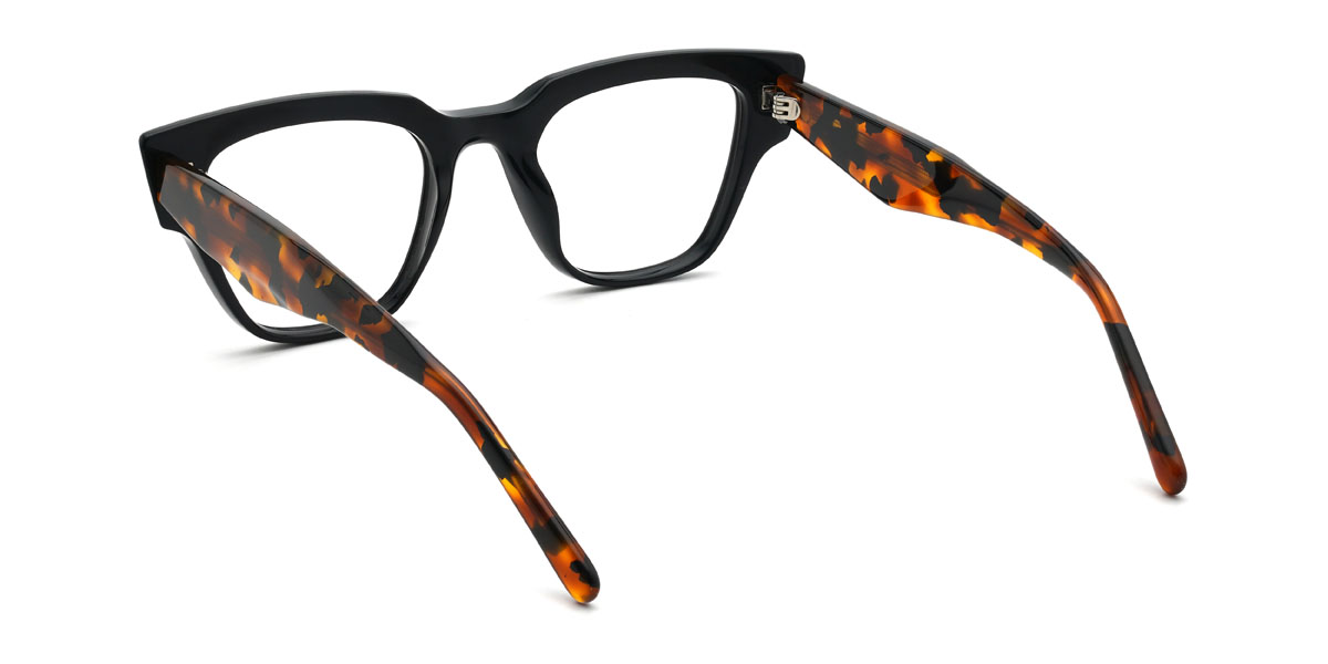 Fekete Martinez Szemüveg - Rectangle Glasses