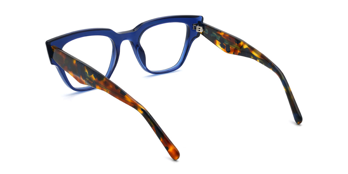 Blau Martinez Brille - Rectangle Glasses