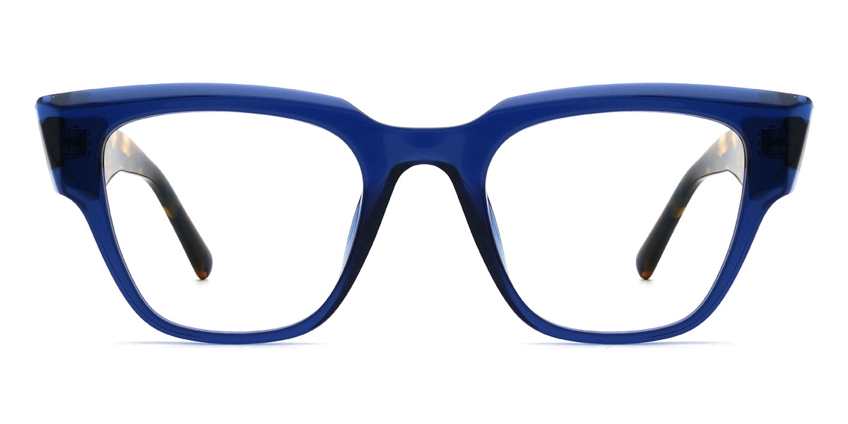 Blau Martinez Brille - Rectangle Glasses
