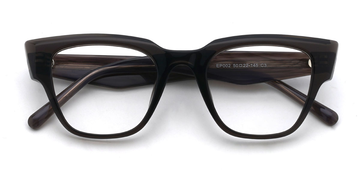Mélyszürke Martinez Szemüveg - Rectangle Glasses
