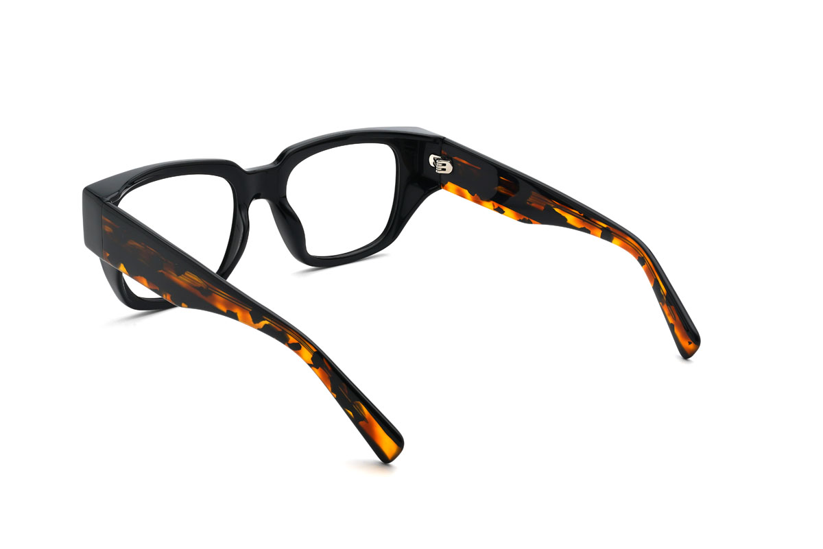 Fekete Lynden Szemüveg - Rectangle Glasses