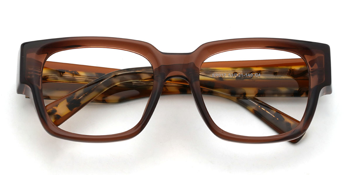 Barna Lynden Szemüveg - Rectangle Glasses