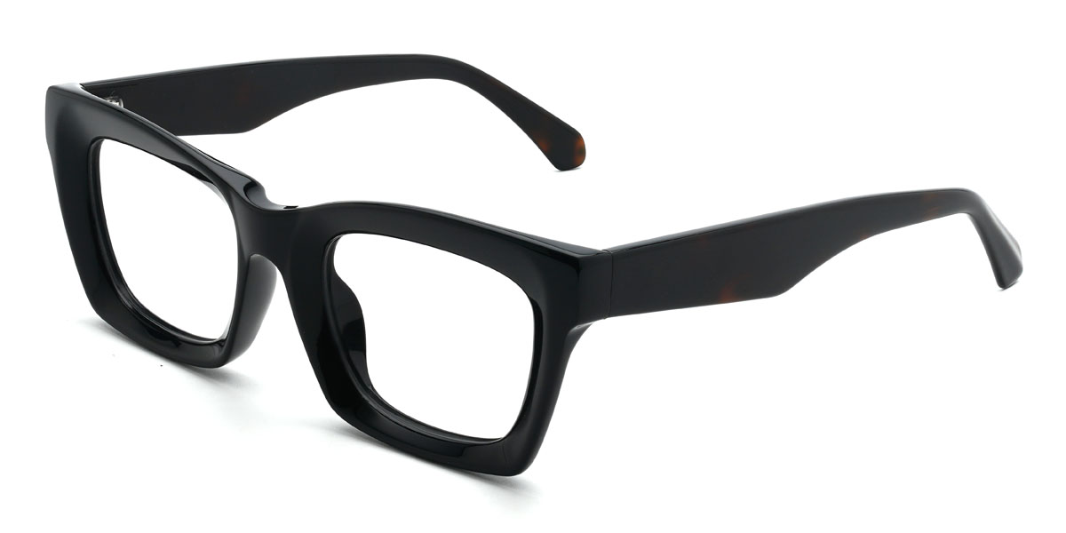 Fekete Roshan Szemüveg - Rectangle Glasses