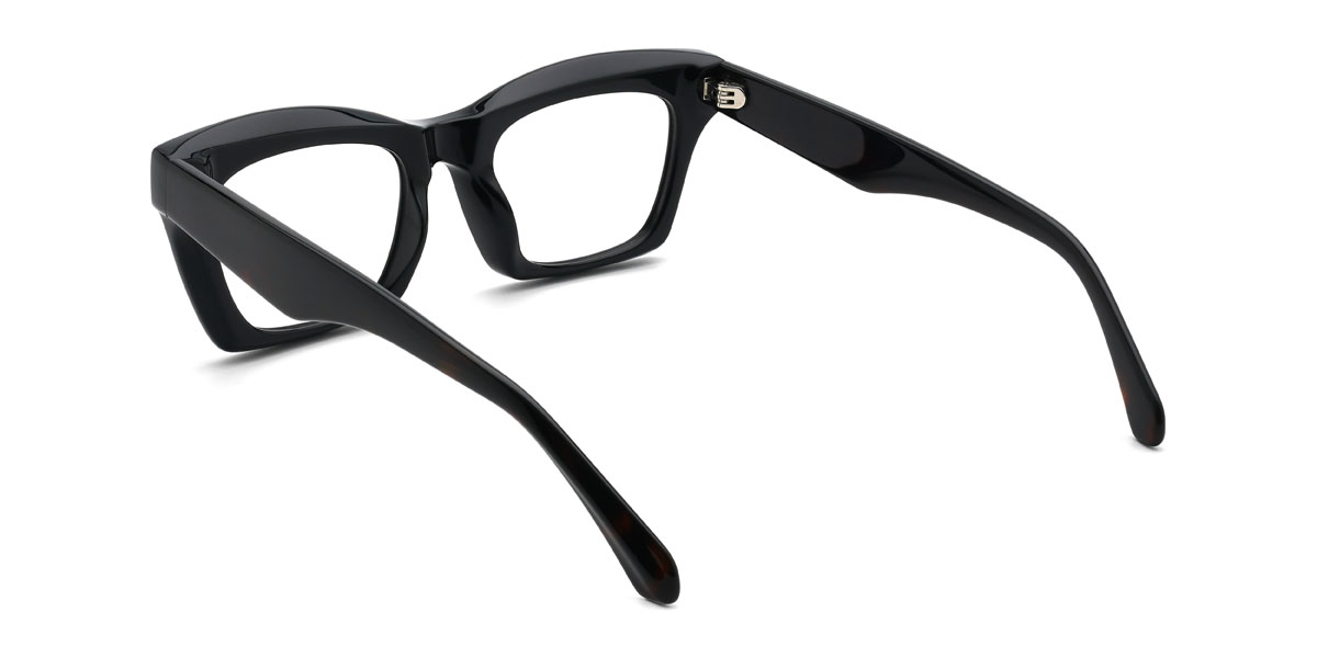 Fekete Roshan Szemüveg - Rectangle Glasses
