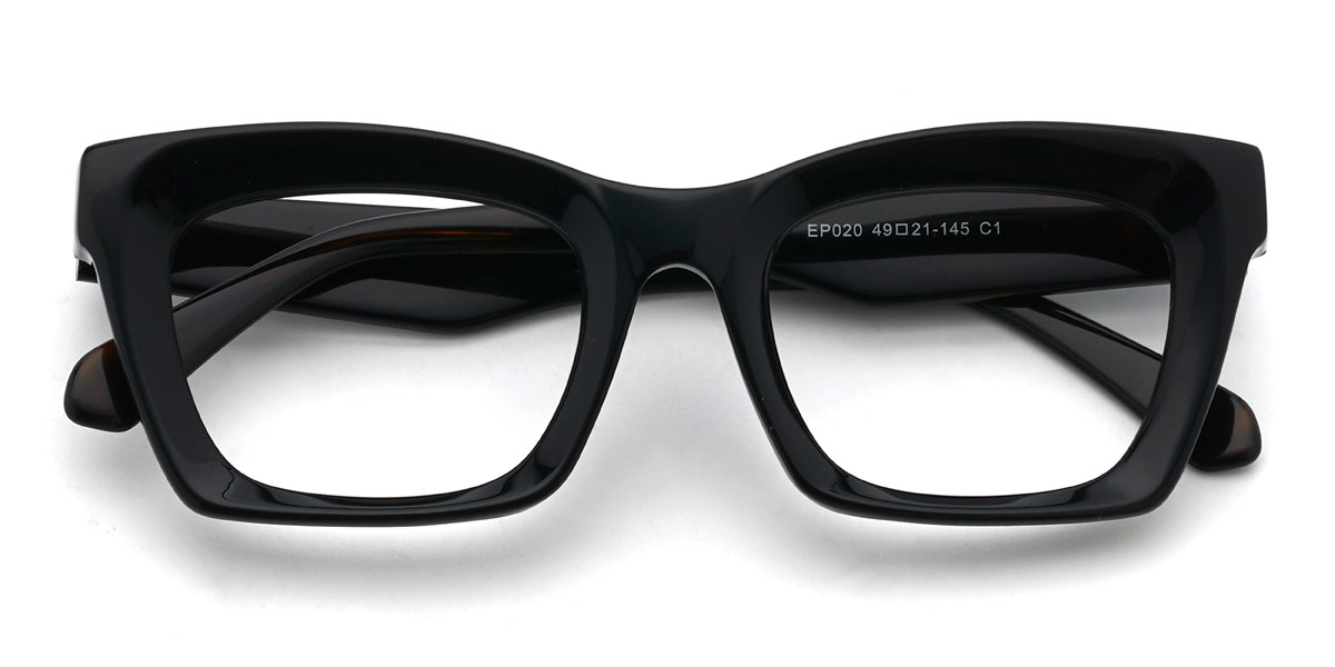 Fekete Roshan Szemüveg - Rectangle Glasses