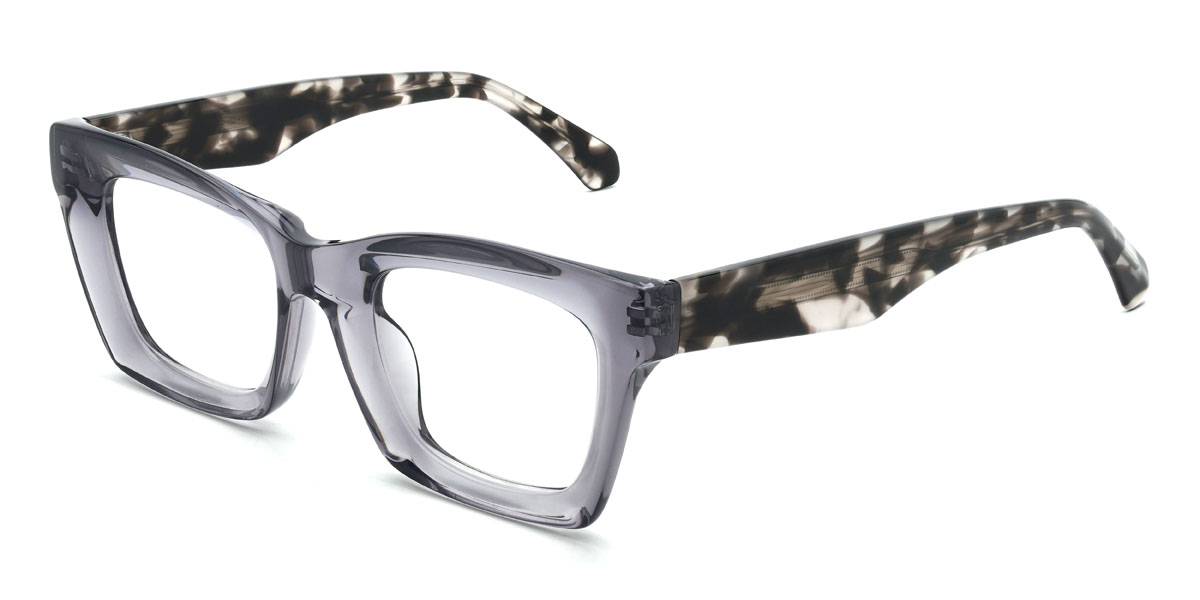 Szürke Roshan Szemüveg - Rectangle Glasses