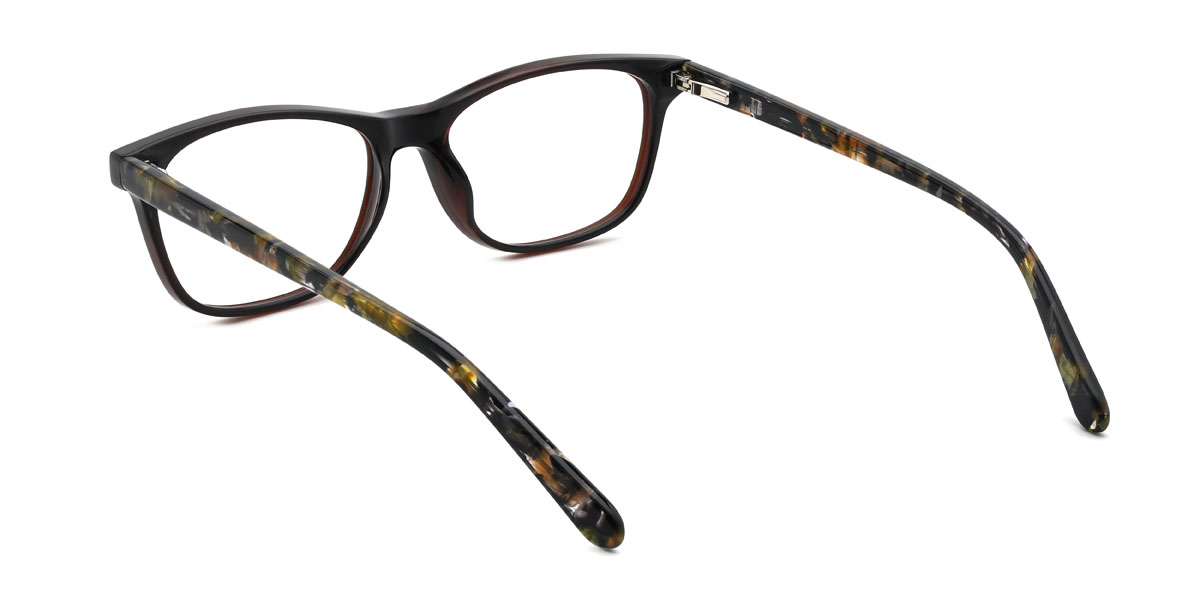 Braun Delila Brille - Rectangle Glasses