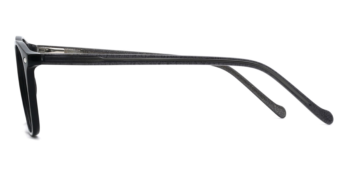 Black Michaella Glasses - Oval Glasses