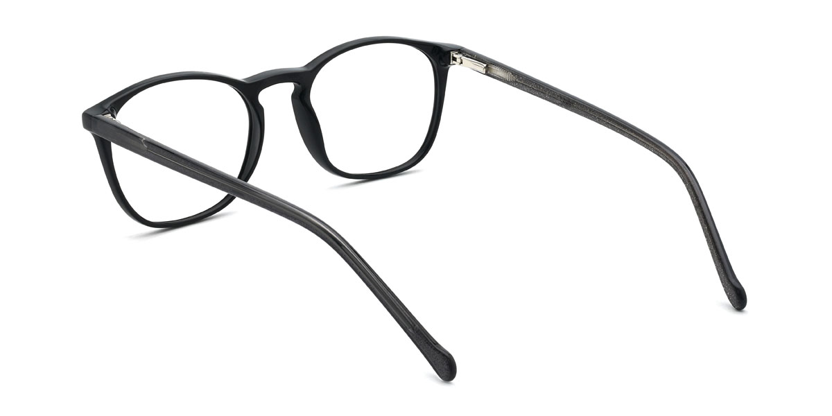 Black Michaella Glasses - Oval Glasses