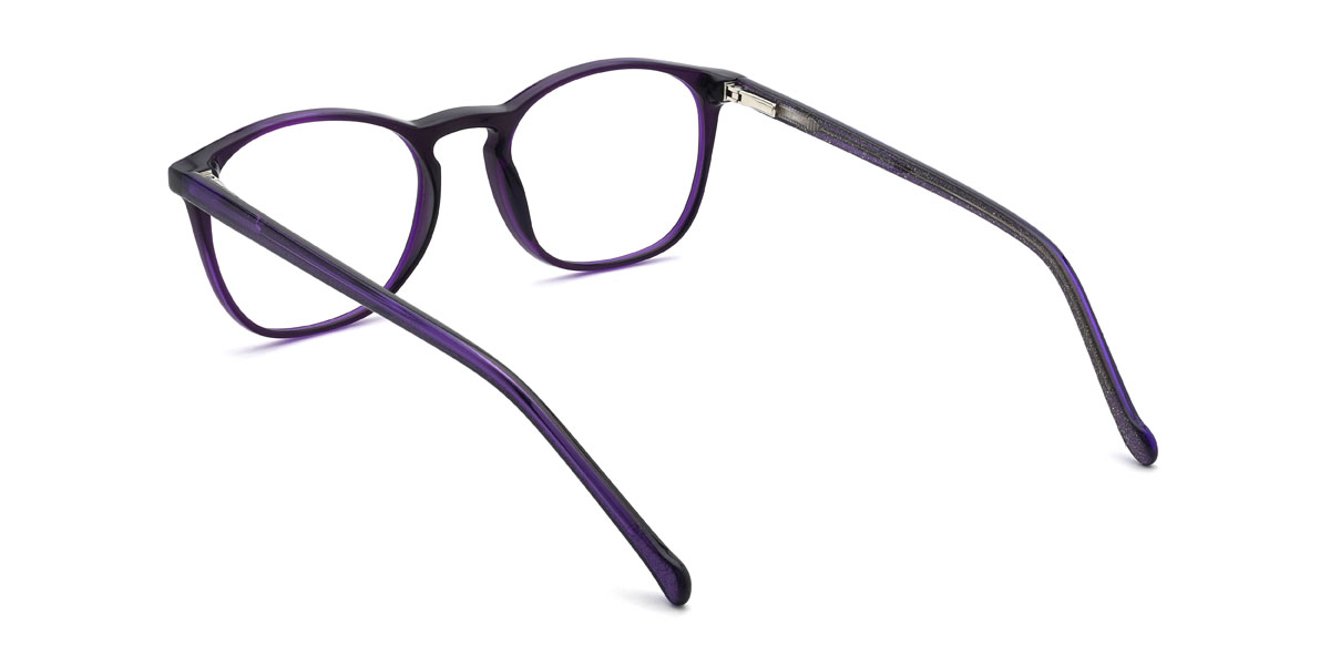 Deep Purple Michaella Glasses - Oval Glasses