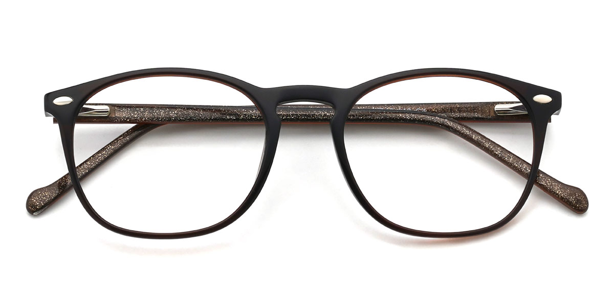 Braun Michaella Brille - Oval Glasses