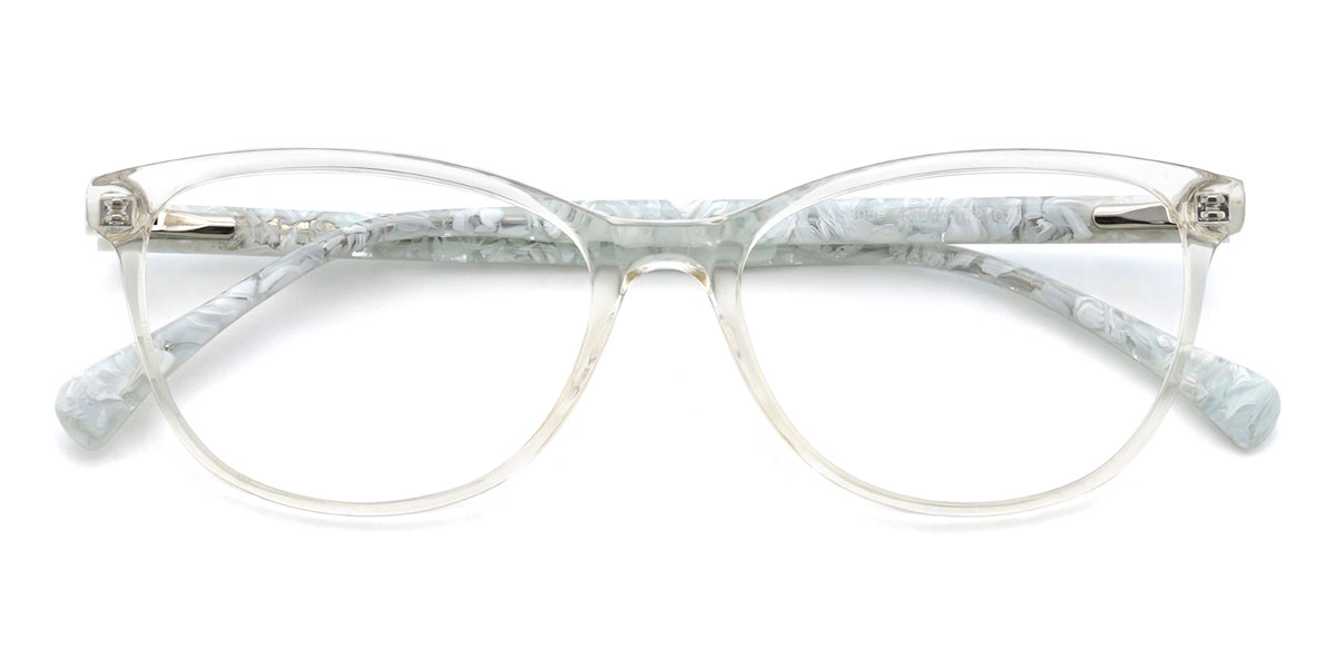 Baby Green Inayat Glasses - Oval Glasses