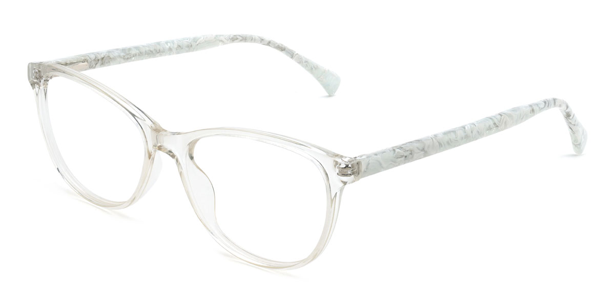 Baby Green Inayat Glasses - Oval Glasses
