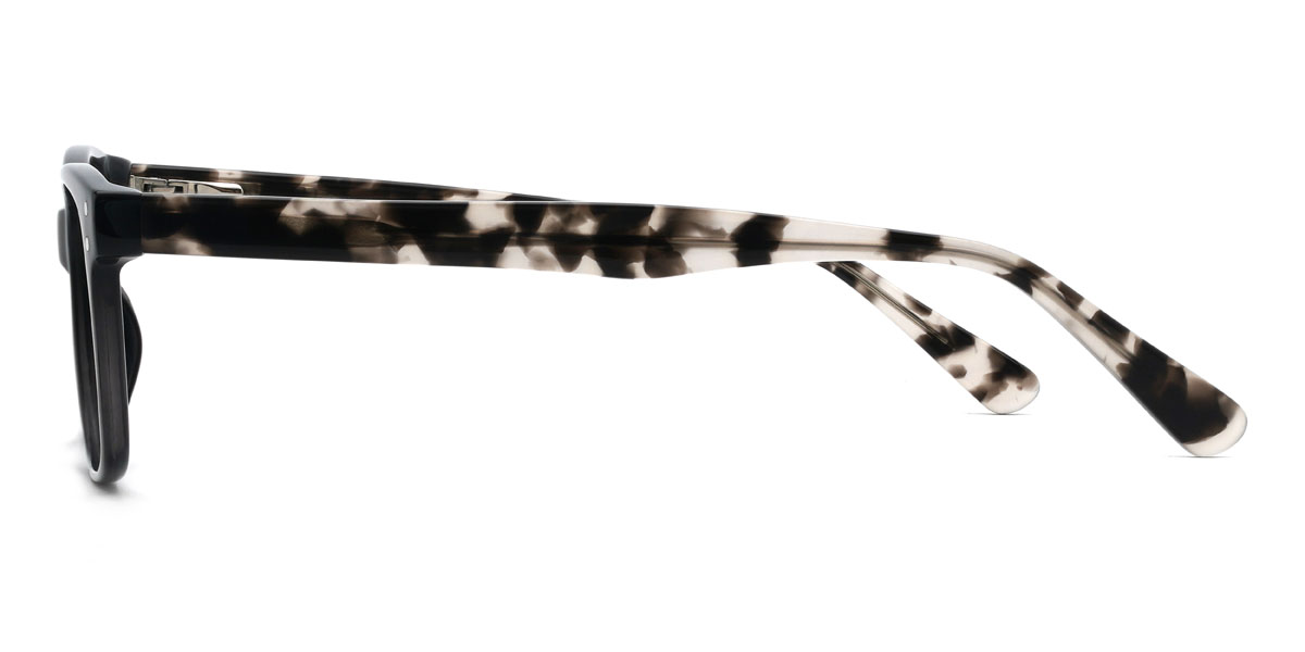 Black Leeroy Glasses - Rectangle Glasses