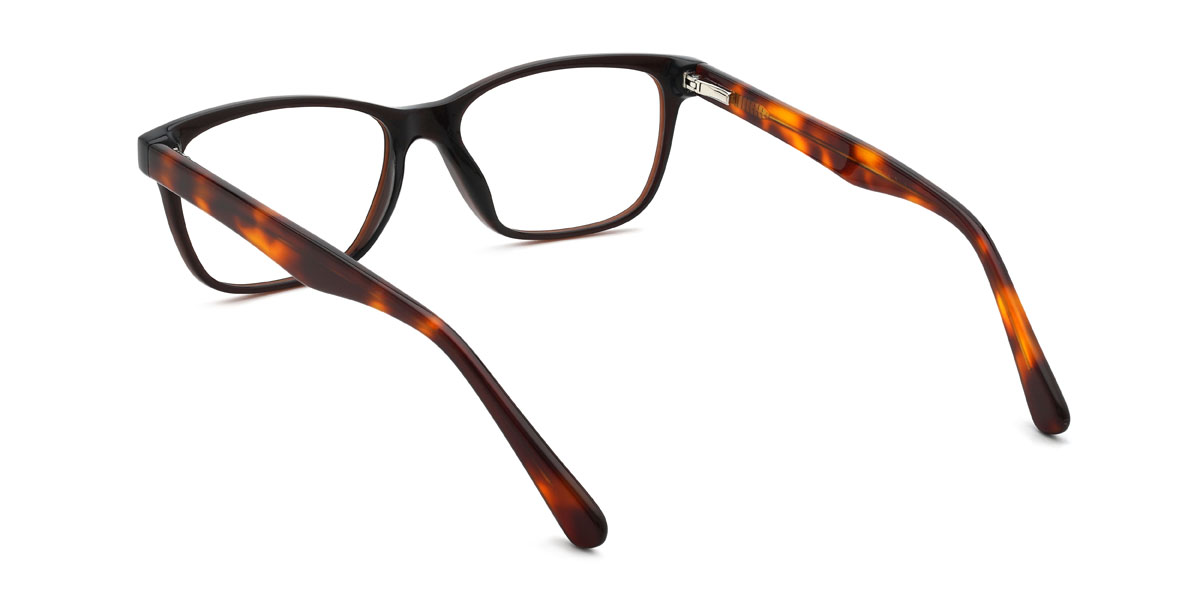 Brown Leeroy Glasses - Rectangle Glasses