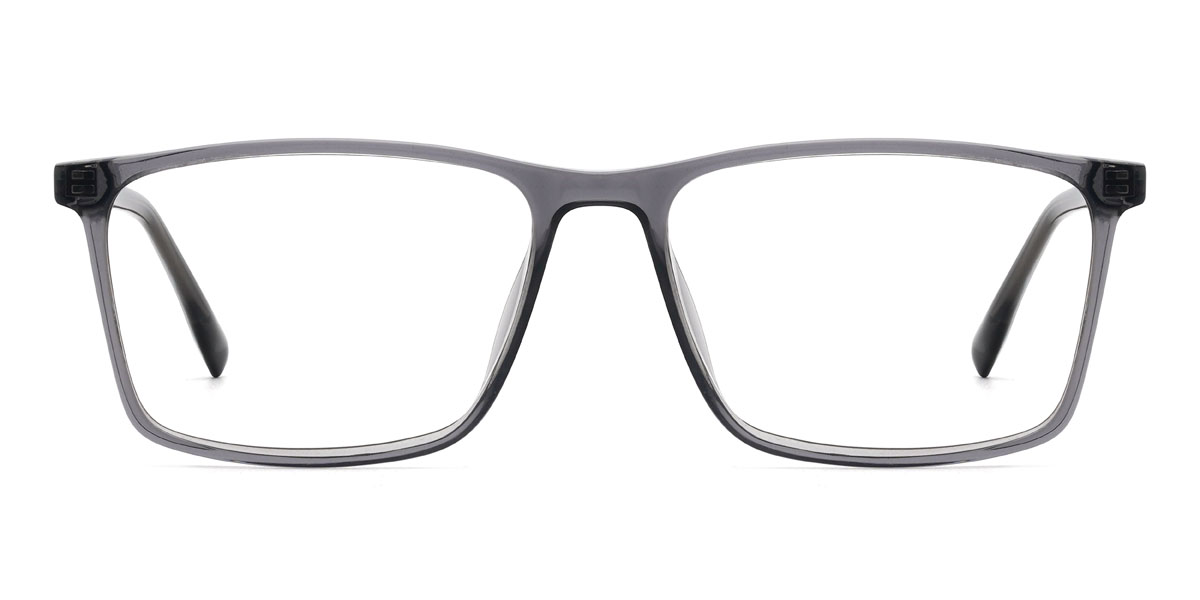 Grey Jimmie Glasses - Rectangle Glasses