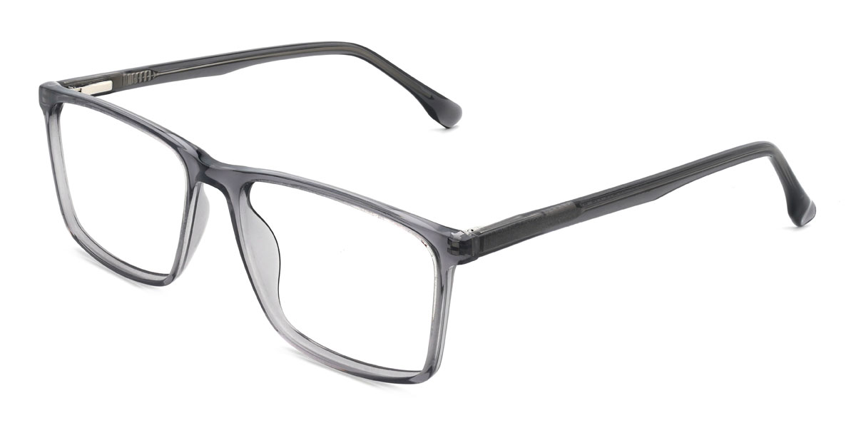 Grey Jimmie Glasses - Rectangle Glasses