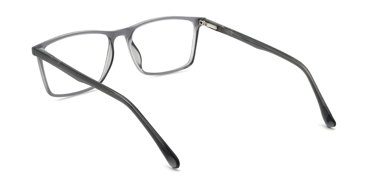 Grey Jimmie Glasses - Rectangle Glasses