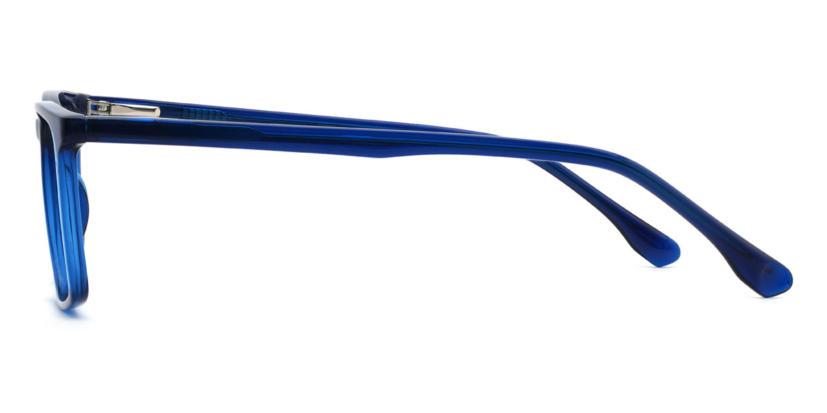 Blue Jimmie Glasses - Rectangle Glasses