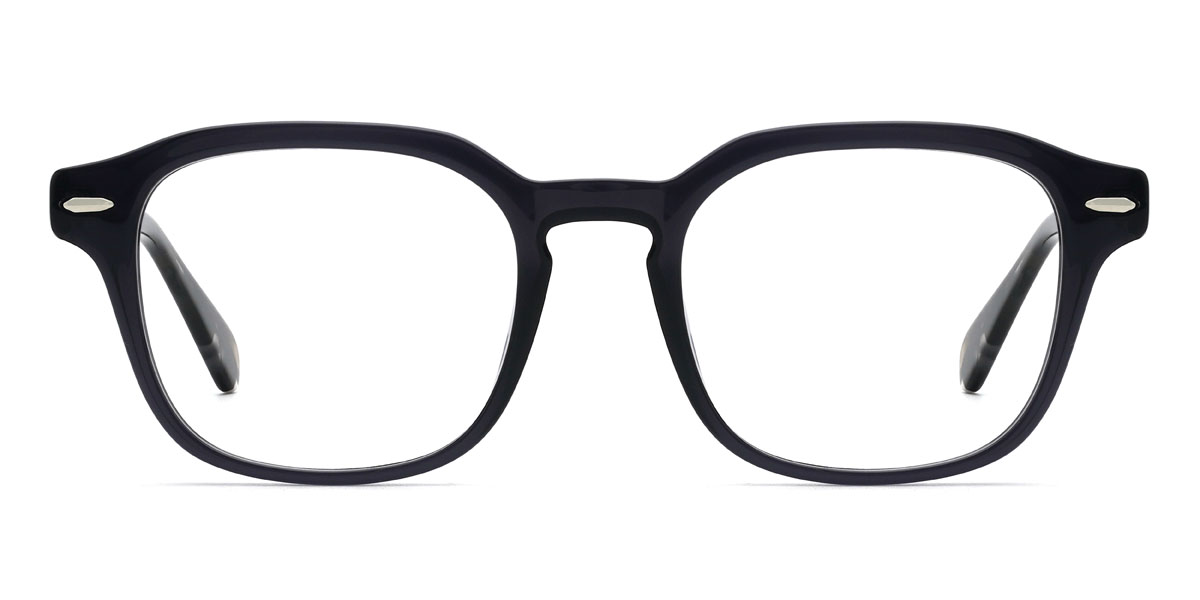 Deep Grey Orrin - Rectangle Glasses