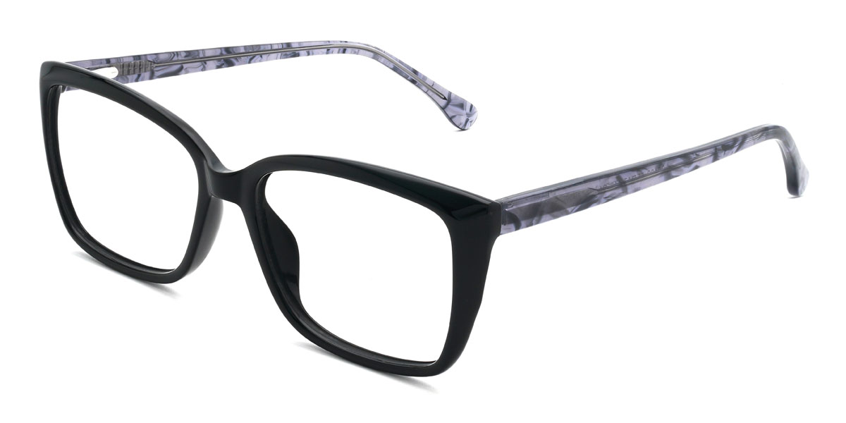 Black Nandi Glasses - Round Glasses