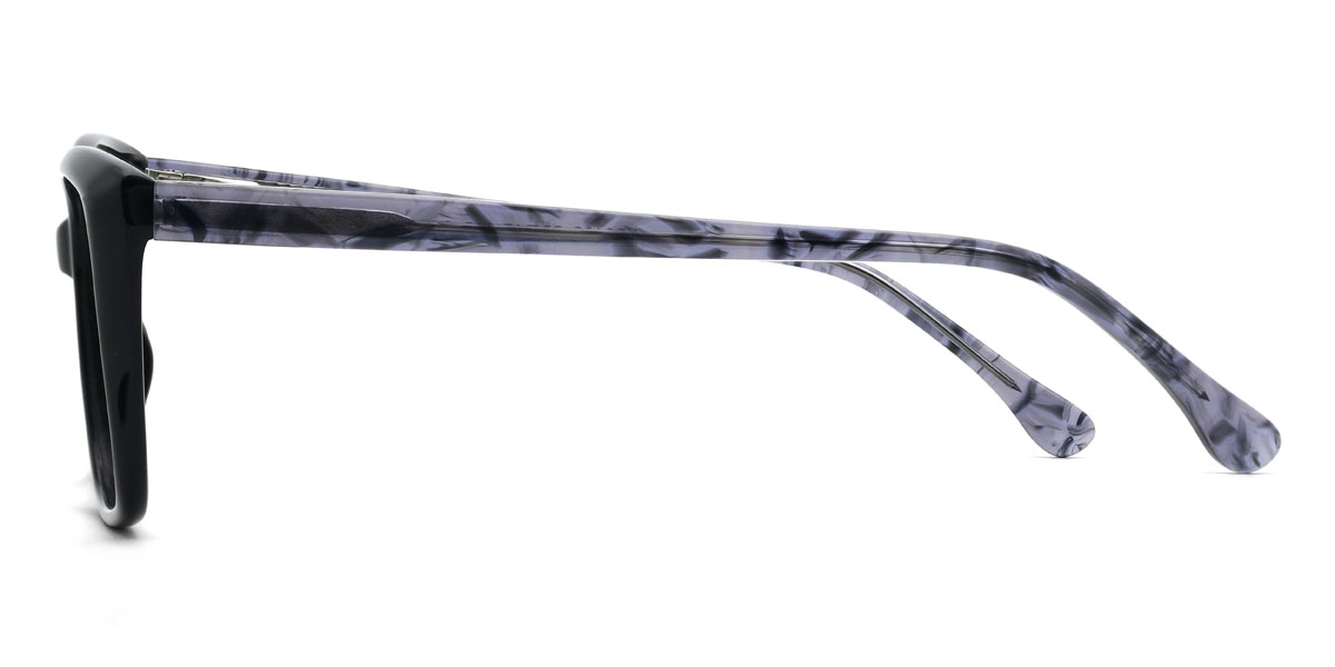 Black Nandi Glasses - Round Glasses