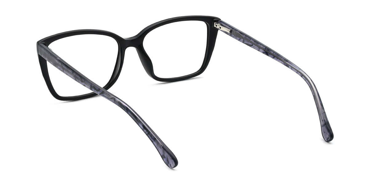 Black Nandi Glasses - Round Glasses