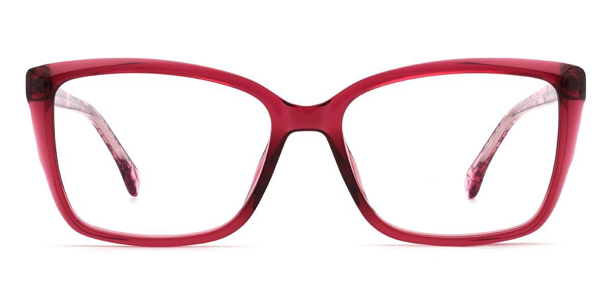 Red Nandi Glasses - Round Glasses
