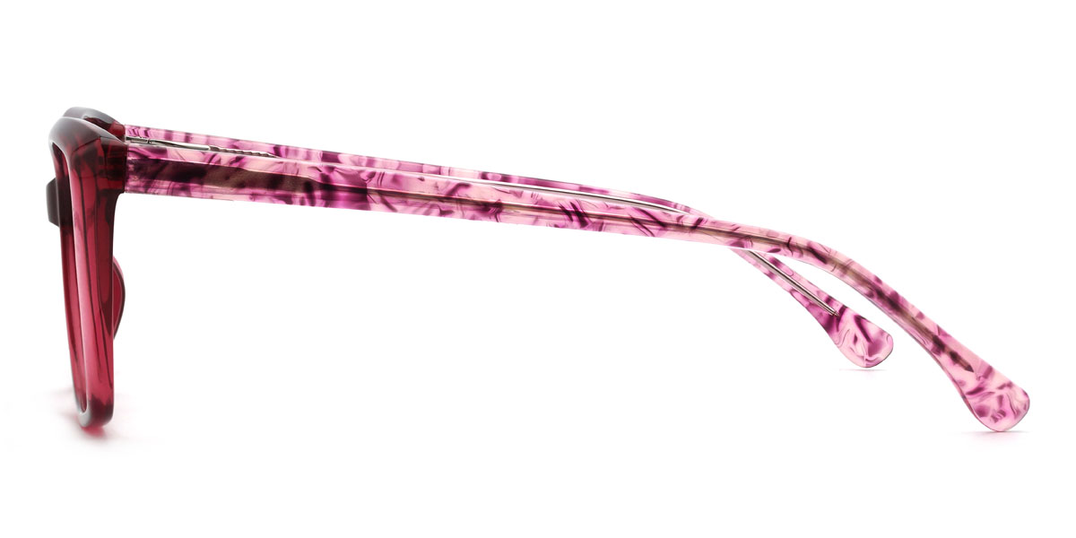Red Nandi Glasses - Round Glasses