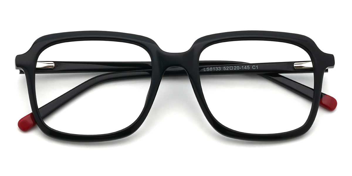 Black Tyrion Glasses - Rectangle Glasses
