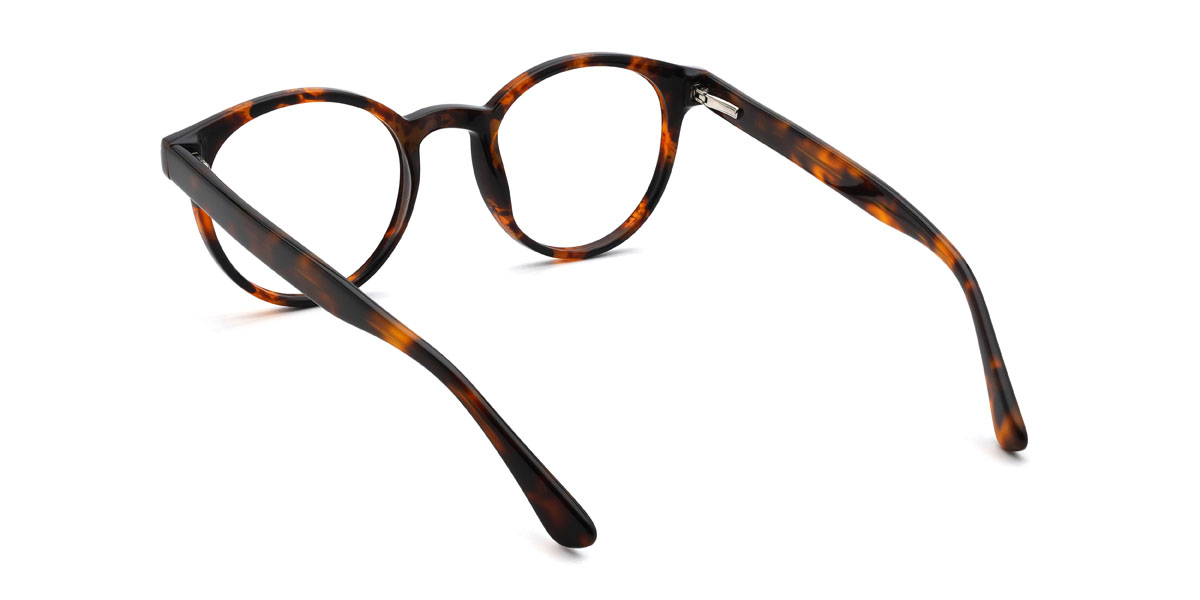 Tortoiseshell Abhay Glasses - Oval Glasses